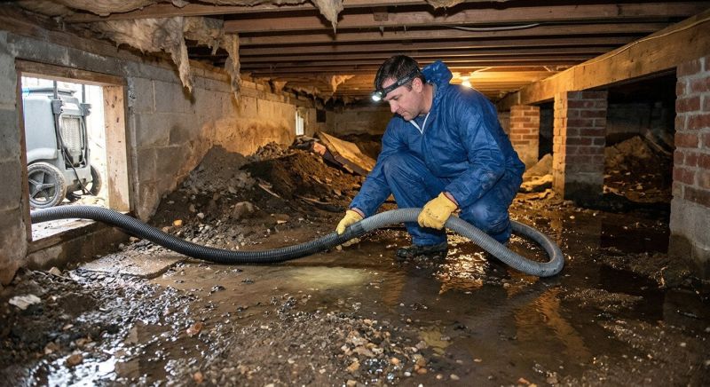 Emergency Water Damage Cleanup in Mesa, AZ